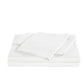 Double Kensington 1200TC Cotton Sheet Set Stripe - White