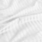 Double Kensington 1200TC Cotton Sheet Set Stripe - White