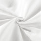 Double Kensington 1200TC Cotton Sheet Set Stripe - White