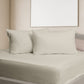 Queen Kensington 1200TC Cotton Sheet Set Stripe - Sand