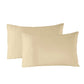 DOUBLE 1000TC 3-Piece Blended Bamboo Quilt Cover Sets - Beige