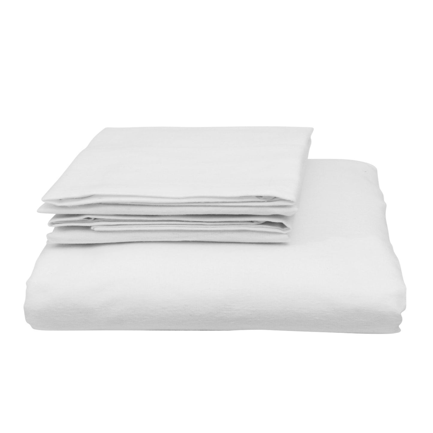 KING Blended Bamboo Quilt Cover Set - White