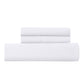 QUEEN 1000TC Cotton Blend Quilt Cover Set - White
