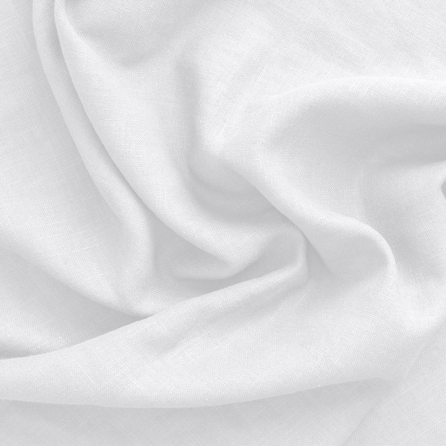 QUEEN 1000TC Cotton Blend Quilt Cover Set - White
