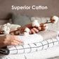 KING 1000TC Cotton Blend Quilt Cover Pillowcase Set - Charcoal