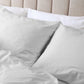KING 1000TC Cotton Blend Quilt Cover Pillowcase Set - Silver