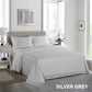Double Royal Comfort 1200TC Ultrasoft 4-Piece Sheet Set - Silver