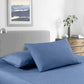 Double Royal Comfort Bamboo Cooling 2000TC Sheet Set - Denim