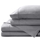 King Royal Comfort 1500TC Cotton Rich Fitted Sheet 4pc Set - indigo