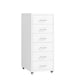 Levede 6 Drawer Office Cabinet Drawers White