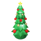 Christmas Tree Christmas Inflatable with LED Lights - 2.5M