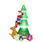 Santa Tree Christmas Inflatable - 2.4M
