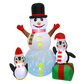 Snowman LED Christmas Inflatable Lights - 1.8M