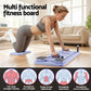 Everfit Pilates Board Foldable Reformer Multi Functional Exercise Trainer Purple