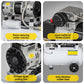 24L Air Compressor Quiet 0.75HP Oil-Free Portable Tyre Inflator 40L/Min