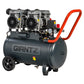 50L Air Compressor Quiet 3.0HP Oil-Free Portable Tyre Inflator 200L/Min