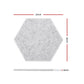 Acoustic Foam 12pcs 35x30x0.9cm Soundproof Absorption Panel Adhesive Grey