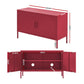 Magnus Metal Buffet Sideboard Cabinet - Pink