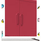 Magnus Metal Buffet Sideboard Cabinet - Pink