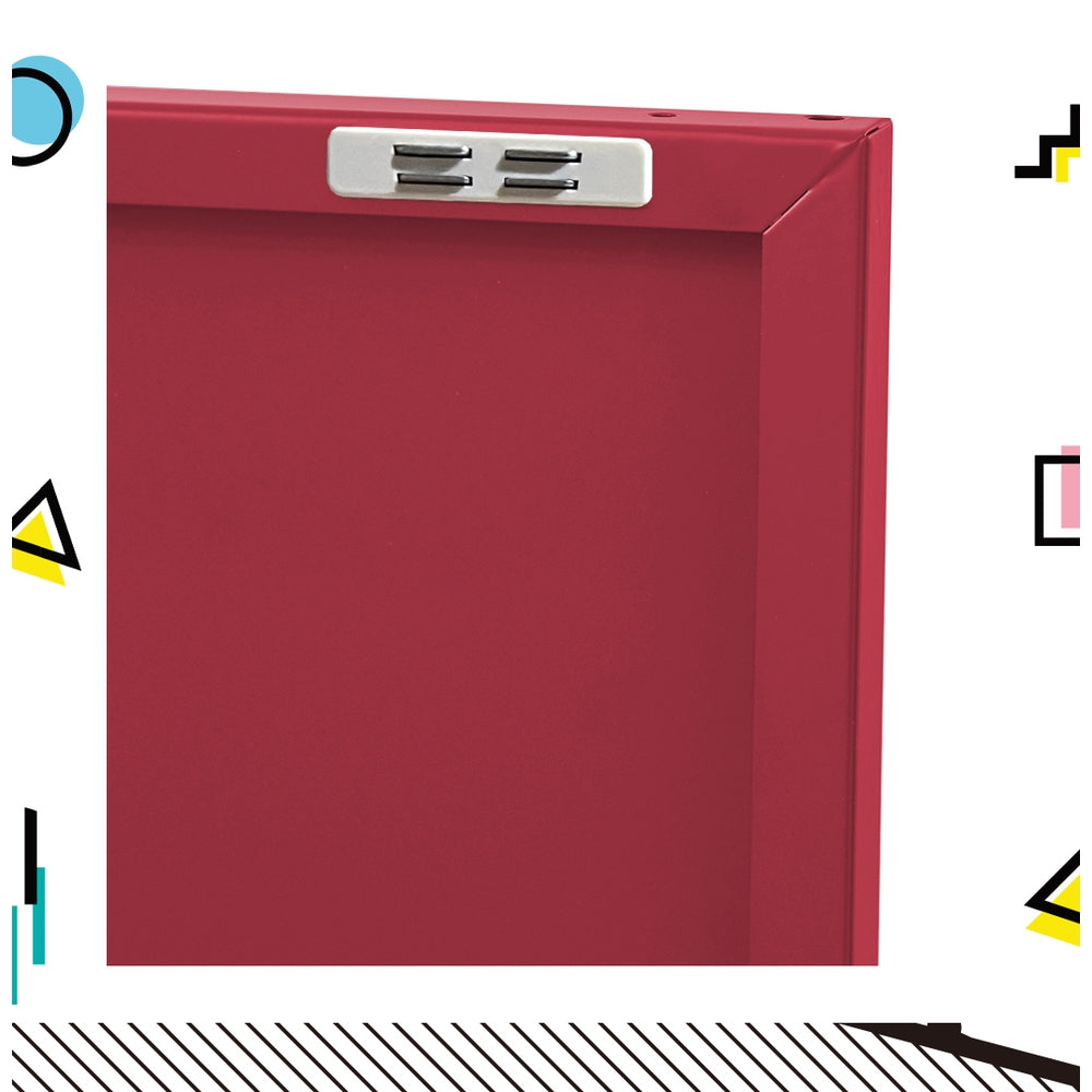 Magnus Metal Buffet Sideboard Cabinet - Pink
