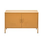 Magnus Metal Buffet Sideboard Cabinet - Yellow