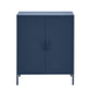 Ansel Metal Buffet Sideboard Cabinet - Blue