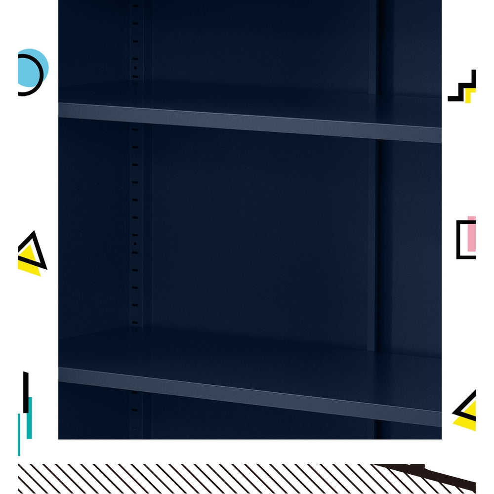 Ansel Metal Buffet Sideboard Cabinet - Blue