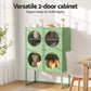 Kael Metal Buffet Sideboard Cabinet - Green