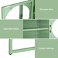 Kael Metal Buffet Sideboard Cabinet - Green