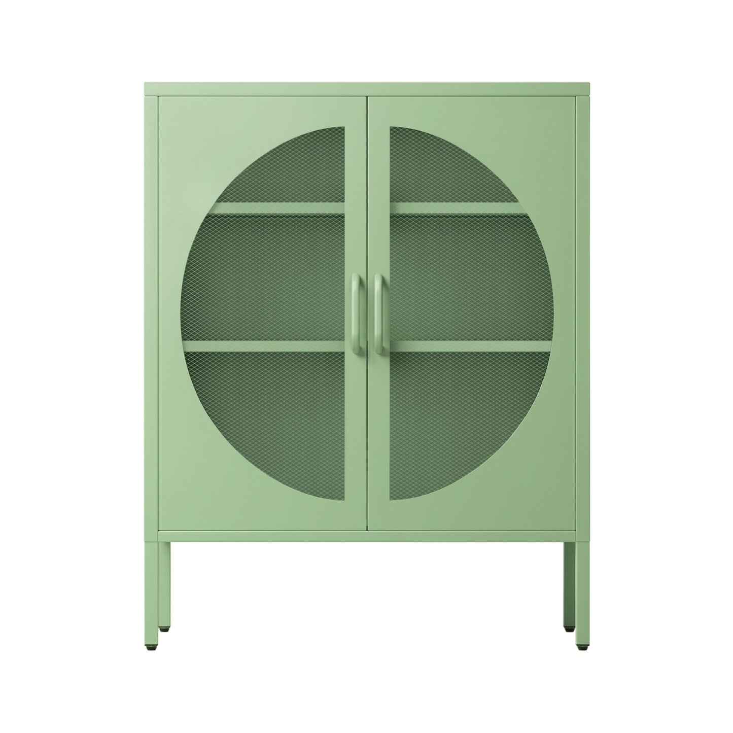 Cipher Metal Buffet Sideboard Cabinet - Green