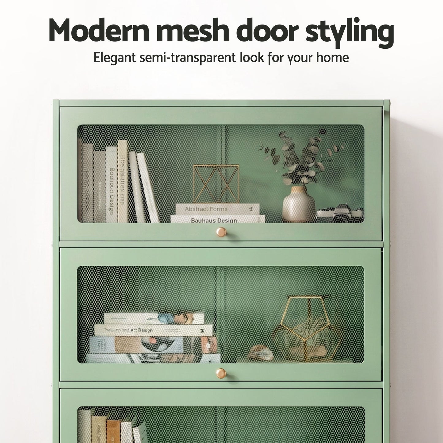 Kian Metal Buffet Sideboard Cabinet - Green