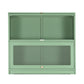 Kian Metal Buffet Sideboard Cabinet - Green