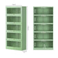Set of 2 Kian Buffet Sideboard Cabinet Storage Cupboard Mesh Doors Metal - Green