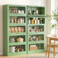 Set of 2 Kian Buffet Sideboard Cabinet Storage Cupboard Mesh Doors Metal - Green