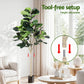 180cm Artificial Fiddle Tree Faux Trees Indoor Decor Artificial Plants Lifelike Plant 1.8M