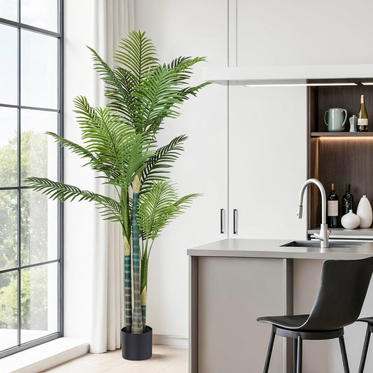 180cm Artificial Palm Tree Faux Trees Indoor Decor Artificial Plants Lifelike Plant 1.8M