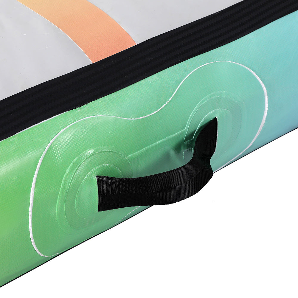 1m Air Track Mat Inflatable Gymnastics Tumbling Mat - Colourful