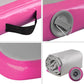 3mx1m Air Track Mat Gymnastic Tumbling Pink and Grey