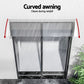 Instahut Window Door Awning 0.4mx1m Transparent