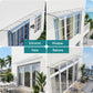 Instahut Window Door Awning 0.4mx3m Transparent