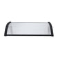 Instahut Window Door Awning 0.8mx1m Transparent