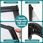 Instahut Window Door Awning 0.8mx2m Transparent