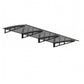 Instahut Window Door Awning Canopy 1m x 3m Grey Solid Sheet Metal Frame