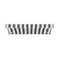 Instahut Retractable Folding Arm Awning Motorised Sunshade 2.5Mx2M Grey White