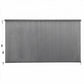 Instahut 3X2.5M HDPE Straight Drop Awning Outdoor Roller Blind Shade Screen Grey