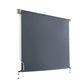 Instahut Outdoor Blinds Blackout Roll Down Awning Window Shade 2.1x2.5M Grey