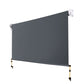Instahut Outdoor Blinds Blackout Roll Down Awning Window Shade 2.1x2.5M Grey