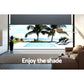 Instahut Outdoor Blinds Blackout Roll Down Awning Window Shade 2.1x2.5M Grey