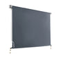 Instahut Outdoor Blinds Blackout Roll Down Awning Window Shade 2.7x2.5M Grey