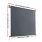Instahut Outdoor Blinds Blackout Roll Down Awning Window Shade 2.7x2.5M Grey